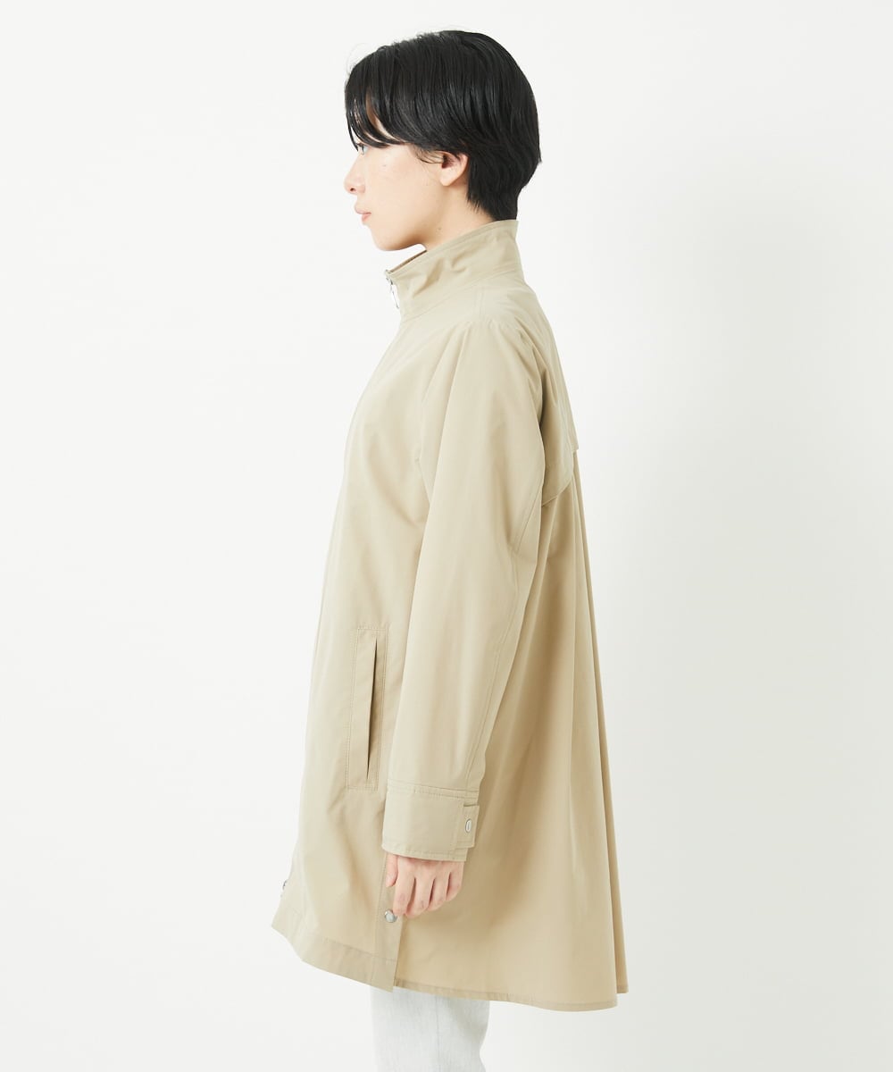 PHUGB40490 GEORGES RECH(小さいサイズ)(メゾン ドゥ サンク) ヘムライン4WAYタフタフードコート ベージュ