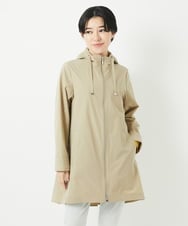 PHUGB40490 GEORGES RECH(小さいサイズ)(メゾン ドゥ サンク) ヘムライン4WAYタフタフードコート ベージュ