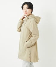 PHUGB40490 GEORGES RECH(小さいサイズ)(メゾン ドゥ サンク) ヘムライン4WAYタフタフードコート ベージュ