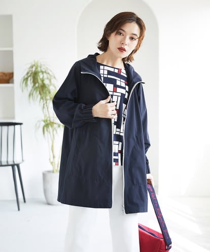 PHUGE40490 GEORGES RECH(小さいサイズ) 4WAYタフタフーデッドコート