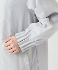 PHUGE40490 GEORGES RECH(小さいサイズ)(メゾン ドゥ サンク) 4WAYタフタフーデッドコート ライトグレー