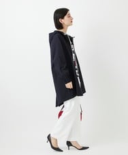 PHUGE40490 GEORGES RECH(小さいサイズ)(メゾン ドゥ サンク) 4WAYタフタフーデッドコート ライトグレー