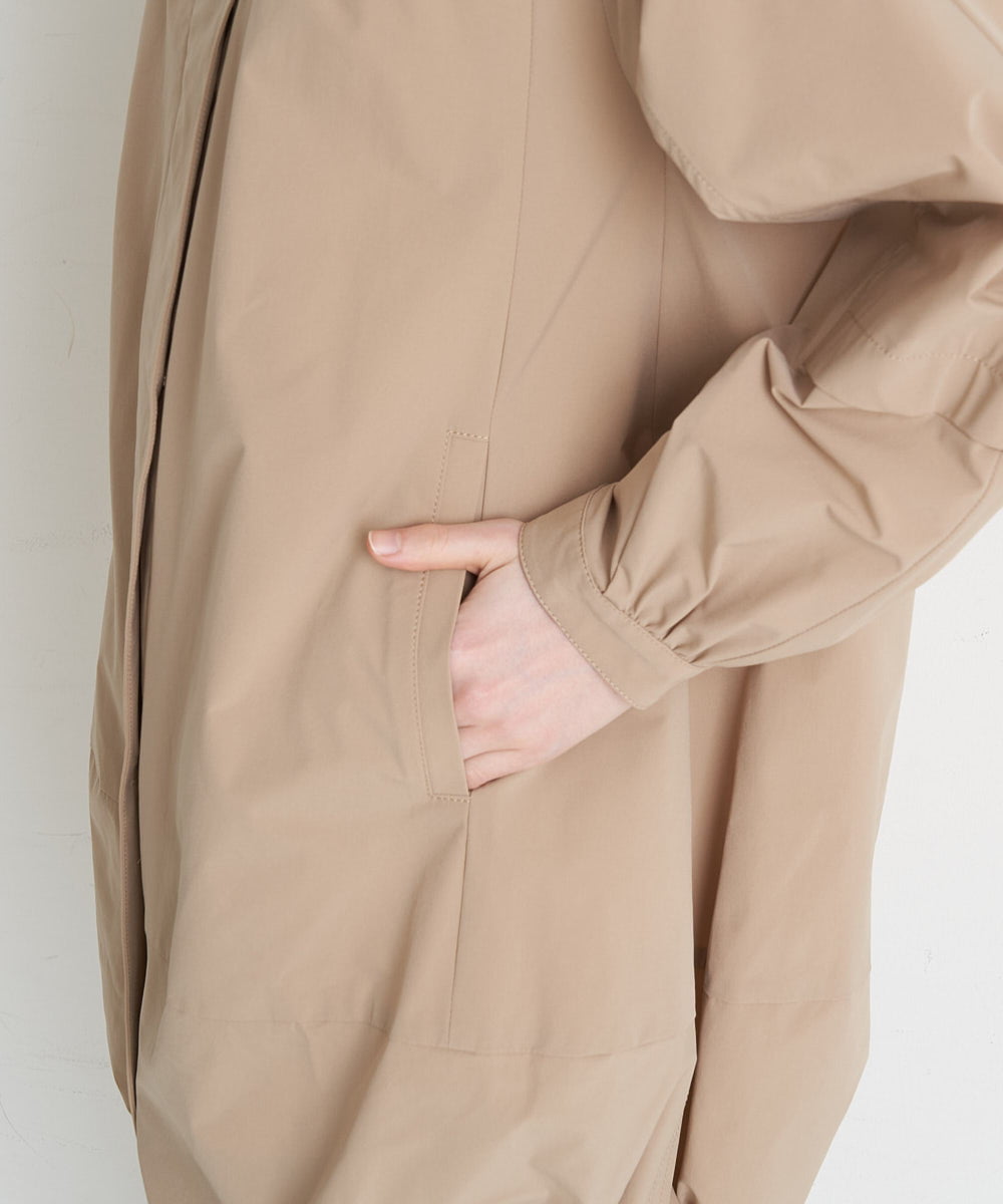 PHUGT40490 GEORGES RECH(小さいサイズ)(メゾン ドゥ サンク) [洗える]ストレッチマウンテンコート   ベージュ