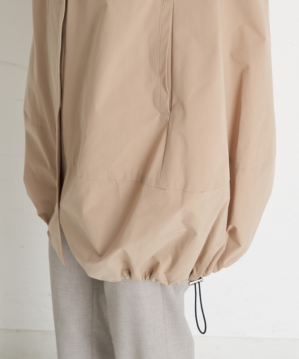 PHUGT40490 GEORGES RECH(小さいサイズ)(メゾン ドゥ サンク) [洗える]ストレッチマウンテンコート   ベージュ
