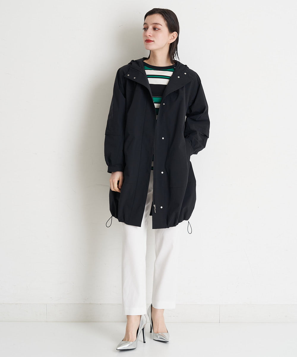 PHUGT40490 GEORGES RECH(小さいサイズ)(メゾン ドゥ サンク) [洗える]ストレッチマウンテンコート   ベージュ