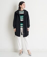 PHUGT40490 GEORGES RECH(小さいサイズ)(メゾン ドゥ サンク) [洗える]ストレッチマウンテンコート   ベージュ