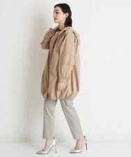 PHUGT40490 GEORGES RECH(小さいサイズ)(メゾン ドゥ サンク) [洗える]ストレッチマウンテンコート   ベージュ