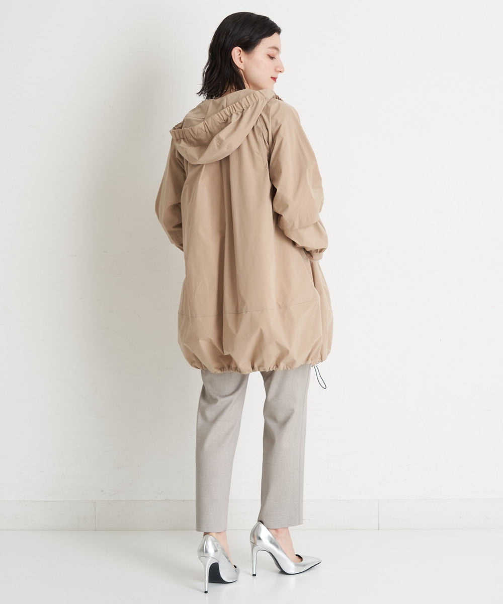 PHUGT40490 GEORGES RECH(小さいサイズ)(メゾン ドゥ サンク) [洗える]ストレッチマウンテンコート   ベージュ