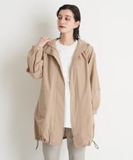 PHUGT40490 GEORGES RECH(小さいサイズ)(メゾン ドゥ サンク) [洗える]ストレッチマウンテンコート   ベージュ