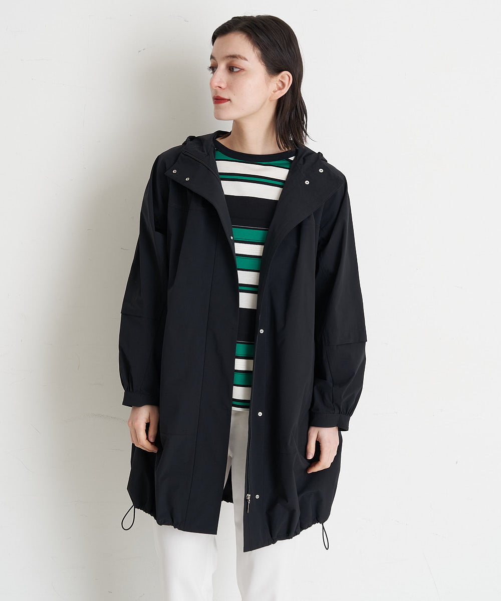 PHUGT40490 GEORGES RECH(小さいサイズ)(メゾン ドゥ サンク) [洗える]ストレッチマウンテンコート   ベージュ