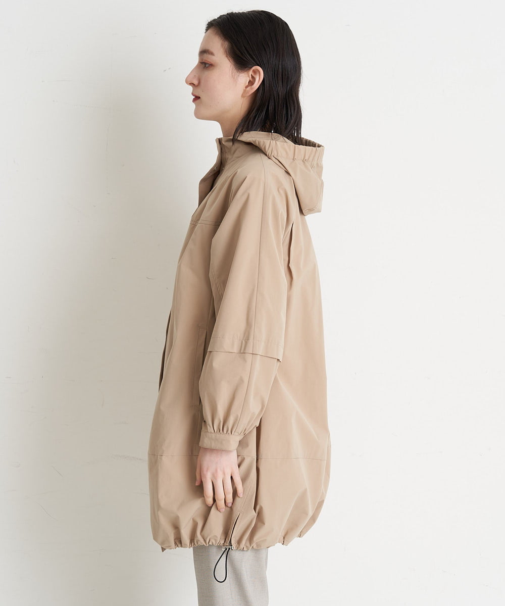 PHUGT40490 GEORGES RECH(小さいサイズ)(メゾン ドゥ サンク) [洗える]ストレッチマウンテンコート   ベージュ