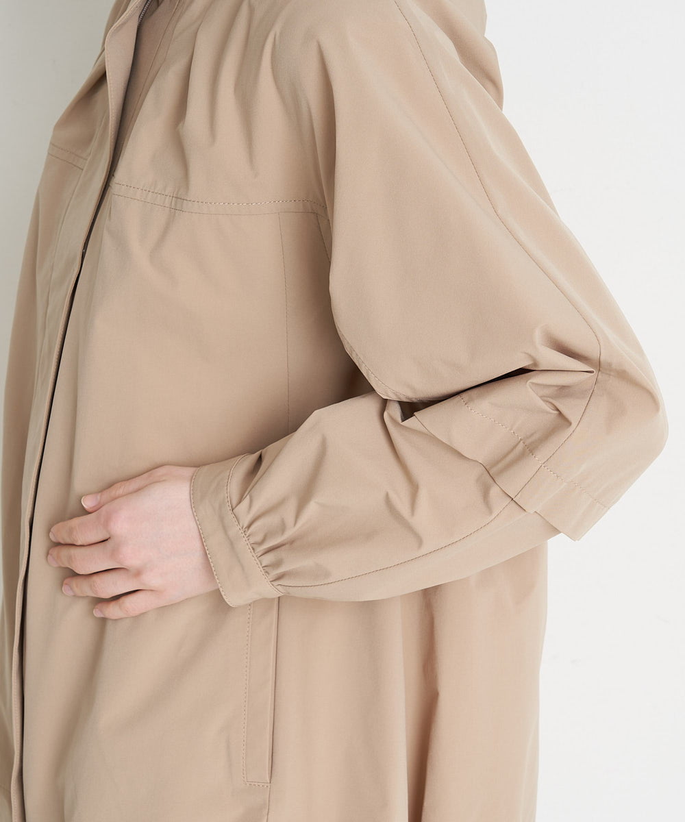 PHUGT40490 GEORGES RECH(小さいサイズ)(メゾン ドゥ サンク) [洗える]ストレッチマウンテンコート   ベージュ