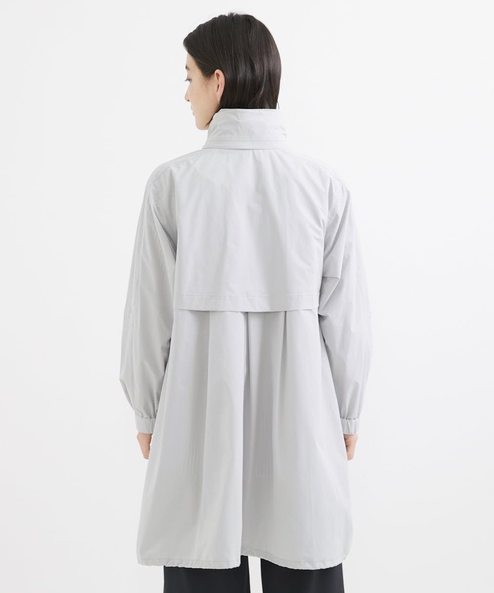 PHUGW35490 GEORGES RECH(小さいサイズ)(メゾン ドゥ サンク) 4WAYタフタ撥水ライトコート ライトグレー