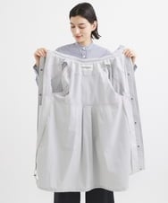 PHUGW35490 GEORGES RECH(小さいサイズ)(メゾン ドゥ サンク) 4WAYタフタ撥水ライトコート ライトグレー