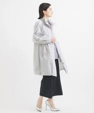 PHUGW35490 GEORGES RECH(小さいサイズ)(メゾン ドゥ サンク) 4WAYタフタ撥水ライトコート ライトグレー