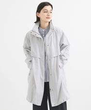 PHUGW35490 GEORGES RECH(小さいサイズ)(メゾン ドゥ サンク) 4WAYタフタ撥水ライトコート ライトグレー