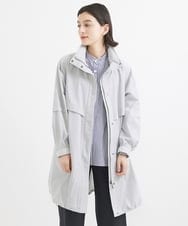 PHUGW35490 GEORGES RECH(小さいサイズ)(メゾン ドゥ サンク) 4WAYタフタ撥水ライトコート ライトグレー
