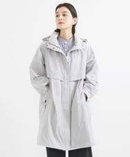 PHUGW35490 GEORGES RECH(小さいサイズ)(メゾン ドゥ サンク) 4WAYタフタ撥水ライトコート ライトグレー