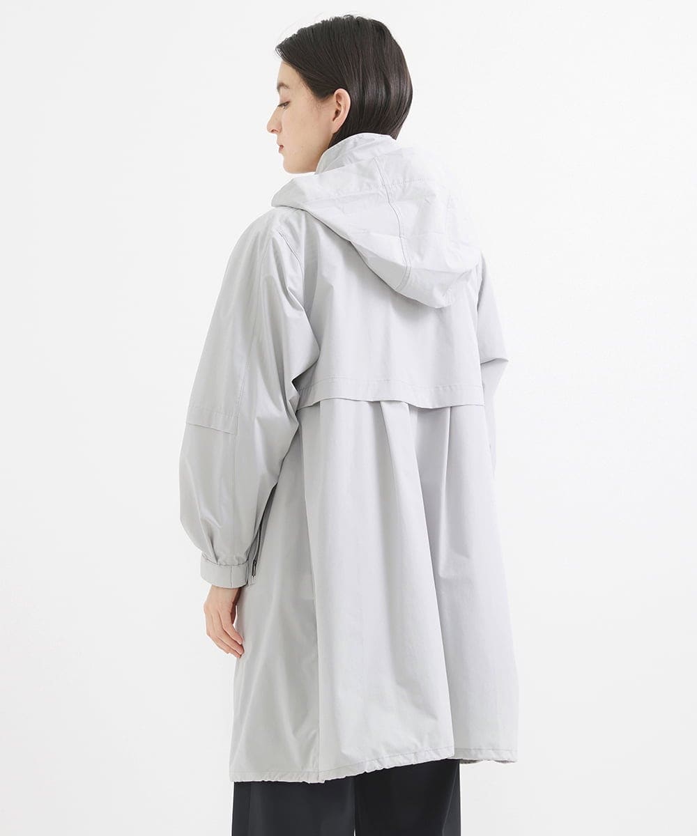 PHUGW35490 GEORGES RECH(小さいサイズ)(メゾン ドゥ サンク) 4WAYタフタ撥水ライトコート ライトグレー