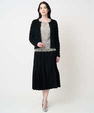 PJBCD03420 CHRISTIAN AUJARD Lサイズ(クリスチャン・オジャール Lサイズ) 【大きいサイズ】フラワーモールレースブラウス アイボリー系