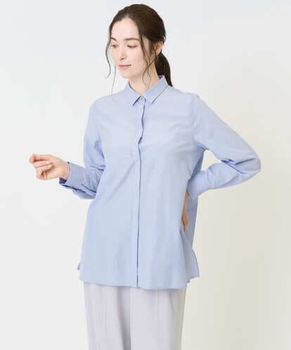 PJBEB51390 CHRISTIAN AUJARD Lサイズ 【大きいサイズ】バックプリーツブラウス