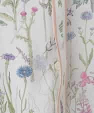 PJBEE19520 CHRISTIAN AUJARD Lサイズ(クリスチャン・オジャール Lサイズ) 【大きいサイズ】ボタニカルフラワーブラウス ホワイト×ピンク系