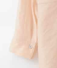 PJBGD23380 CHRISTIAN AUJARD Lサイズ(クリスチャン・オジャール Lサイズ) 【大きいサイズ】シルク混シャイニーブラウス ピンク