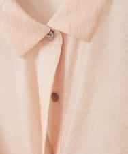 PJBGD23380 CHRISTIAN AUJARD Lサイズ(クリスチャン・オジャール Lサイズ) 【大きいサイズ】シルク混シャイニーブラウス ピンク