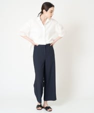PJBHW17420 CHRISTIAN AUJARD Lサイズ(クリスチャン・オジャール Lサイズ) アイレット刺繍ブラウス ホワイト