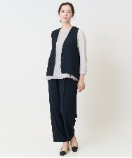 PJBJB05360 CHRISTIAN AUJARD Lサイズ(クリスチャン・オジャール Lサイズ) [セットアップ対応]Vネックジレ ブラック