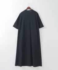 PJEGD42520 CHRISTIAN AUJARD Lサイズ(クリスチャン・オジャール Lサイズ) 【大きいサイズ】ドライタッチジャージーワンピース ネイビー