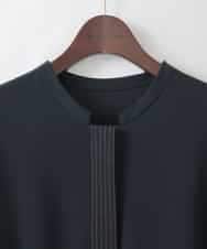 PJEGD42520 CHRISTIAN AUJARD Lサイズ(クリスチャン・オジャール Lサイズ) 【大きいサイズ】ドライタッチジャージーワンピース ネイビー