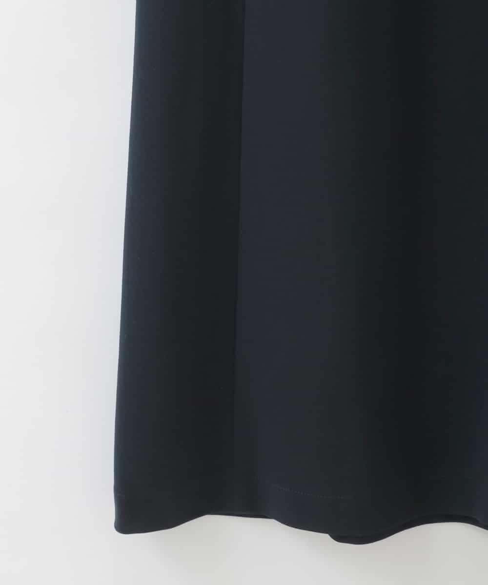 PJEGD42520 CHRISTIAN AUJARD Lサイズ(クリスチャン・オジャール Lサイズ) 【大きいサイズ】ドライタッチジャージーワンピース ネイビー