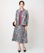 PJFAD04370 CHRISTIAN AUJARD Lサイズ(クリスチャン・オジャール Lサイズ) 【大きいサイズ/アンサンブル対応】長袖プルオーバーニット ピンク