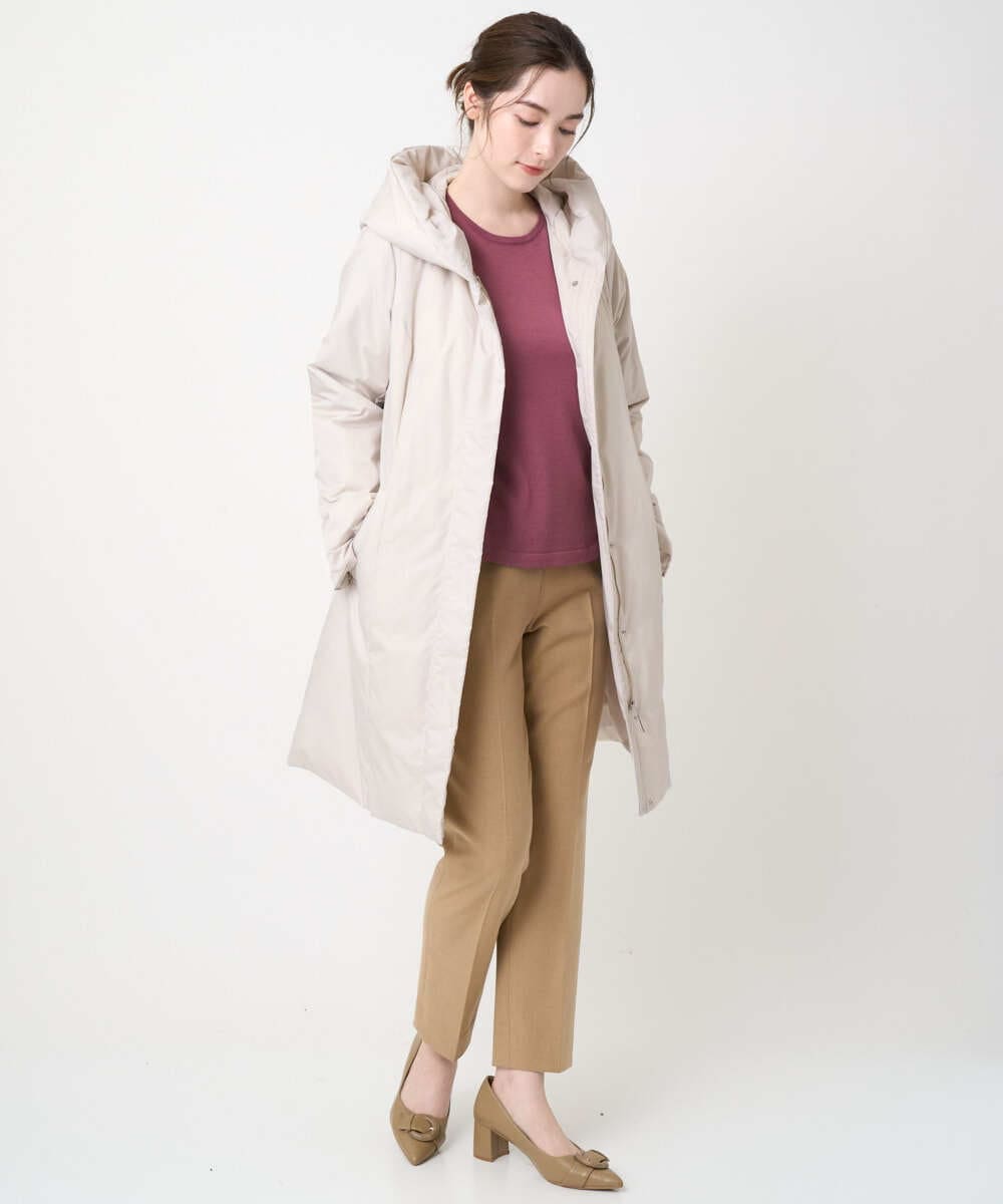 PJFAD04370 CHRISTIAN AUJARD Lサイズ(クリスチャン・オジャール Lサイズ) 【大きいサイズ/アンサンブル対応】長袖プルオーバーニット ピンク