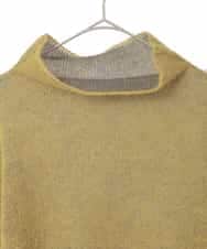 PJFAD41390 CHRISTIAN AUJARD Lサイズ(クリスチャン・オジャール Lサイズ) 【大きいサイズ】グラデーションニットプルオーバー マスタード