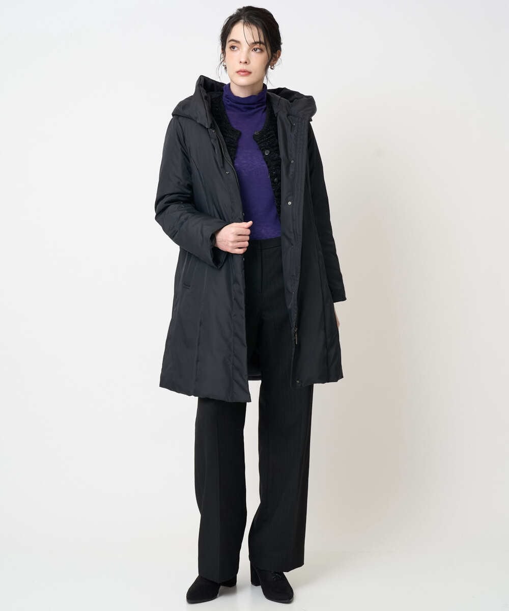 PJFCD07220 CHRISTIAN AUJARD Lサイズ(クリスチャン・オジャール Lサイズ) 【大きいサイズ/肌触り良い･軽い】ベーシックプルオーバーニット パープル