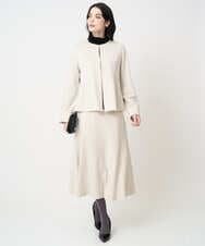 PJFCD07220 CHRISTIAN AUJARD Lサイズ(クリスチャン・オジャール Lサイズ) 【大きいサイズ/肌触り良い･軽い】ベーシックプルオーバーニット ブラック