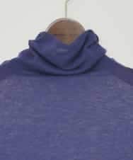 PJFCD07220 CHRISTIAN AUJARD Lサイズ(クリスチャン・オジャール Lサイズ) 【大きいサイズ/肌触り良い･軽い】ベーシックプルオーバーニット パープル