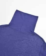 PJFCD07220 CHRISTIAN AUJARD Lサイズ(クリスチャン・オジャール Lサイズ) 【大きいサイズ/肌触り良い･軽い】ベーシックプルオーバーニット パープル