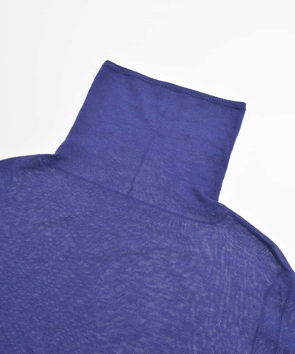 PJFCD07220 CHRISTIAN AUJARD Lサイズ(クリスチャン・オジャール Lサイズ) 【大きいサイズ/肌触り良い･軽い】ベーシックプルオーバーニット パープル