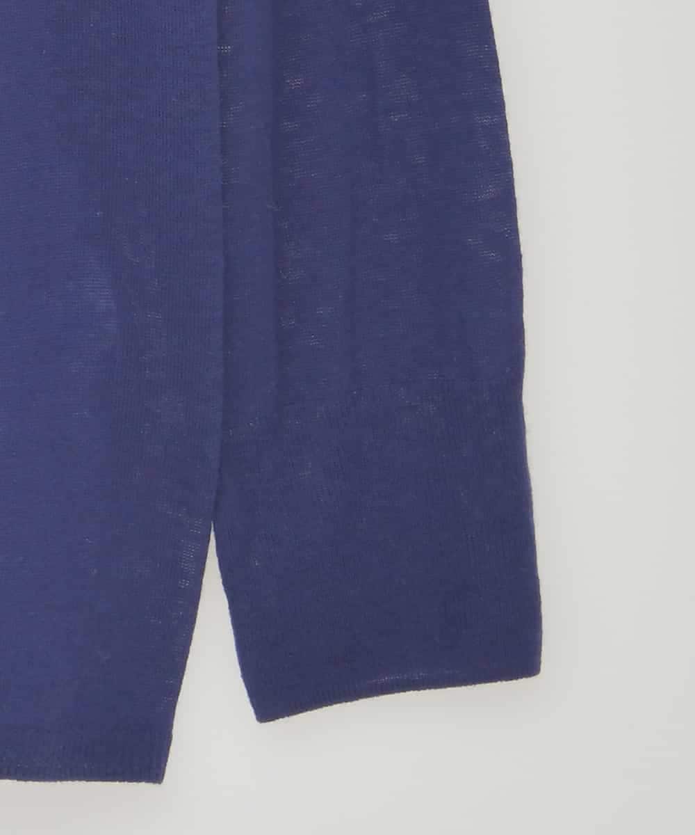 PJFCD07220 CHRISTIAN AUJARD Lサイズ(クリスチャン・オジャール Lサイズ) 【大きいサイズ/肌触り良い･軽い】ベーシックプルオーバーニット パープル