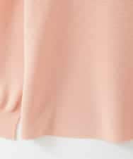 PJFEE02320 CHRISTIAN AUJARD Lサイズ(クリスチャン・オジャール Lサイズ) 【大きいサイズ/アンサンブル対応】ホールガーメントニットプルオーバー サーモンピンク