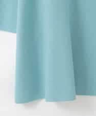 PJFGD22320 CHRISTIAN AUJARD Lサイズ(クリスチャン・オジャール Lサイズ) 【大きいサイズ】リネンライクホールガーメントニット ライトブルー