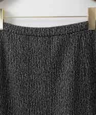 PJHCD09420 CHRISTIAN AUJARD Lサイズ(クリスチャン・オジャール Lサイズ) 【大きいサイズ/セットアップ対応】ラメジャージースカート ブラック