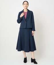 PJJAD01730 CHRISTIAN AUJARD Lサイズ(クリスチャン・オジャール Lサイズ) 【大きいサイズ/セットアップ対応】オリジナルジャガードジャケット ネイビー