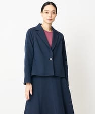 PJJAD01730 CHRISTIAN AUJARD Lサイズ(クリスチャン・オジャール Lサイズ) [セットアップ対応]オリジナルジャガードジャケット ネイビー