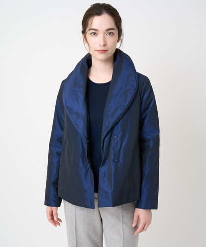 PJJAD20580 CHRISTIAN AUJARD Lサイズ 【大きいサイズ/軽量･暖かい】中綿入りショートアウター