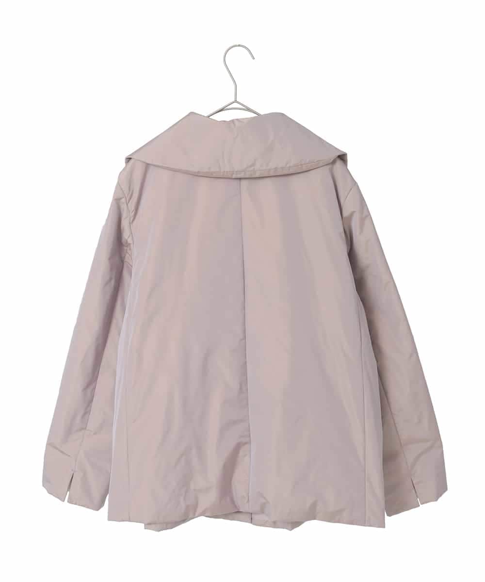 PJJAD20580 CHRISTIAN AUJARD Lサイズ(クリスチャン・オジャール Lサイズ) 【大きいサイズ/軽量･暖かい】中綿入りショートアウター ピンク