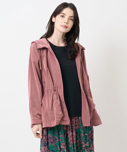 PJJAE10620 CHRISTIAN AUJARD Lサイズ 【大きいサイズ】シャンブレージップアップブルゾン